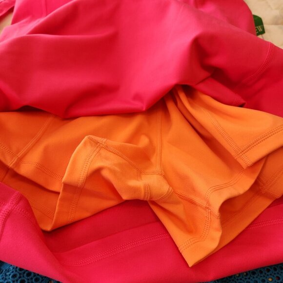 J. Crew Athletic One Shoulder Cloud Stretch Pink Dress NWT Size Medium - Picture 10 of 10